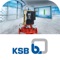 The PumpDrive App enables an iOS device to control a KSB PumpDrive/ECO device