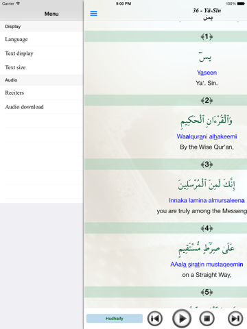 Screenshot #5 pour Sourate Ya-Sin (سورة يس)