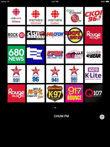 Radios Canada - náhled