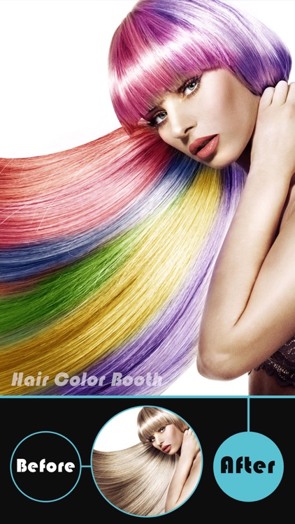 Hair Color Booth Pro - Change Hair Styles to Blonde, Brunette, Brown, Ginger or Any Color
