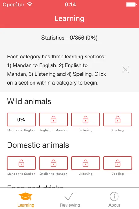 Mandan Vocab Builder