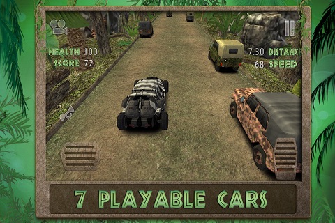 Jungle Racer: 3D Racing Game screenshot 2