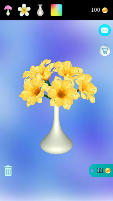 3D Flower Shop app screenshot