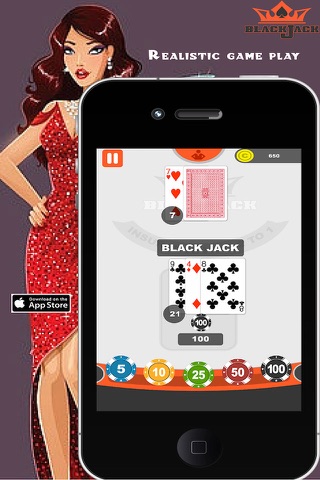 Blackjack : Blackjack Free, Blackjack 21 pro screenshot 3