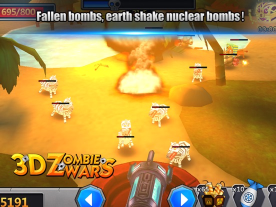 Screenshot #4 pour 3D Zombie War