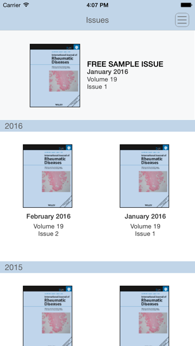 How to cancel & delete International Journal of Rheumatic Diseases from iphone & ipad 1