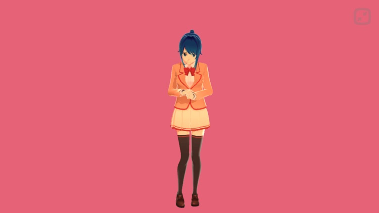 Anime Girl Pose 3D screenshot-1