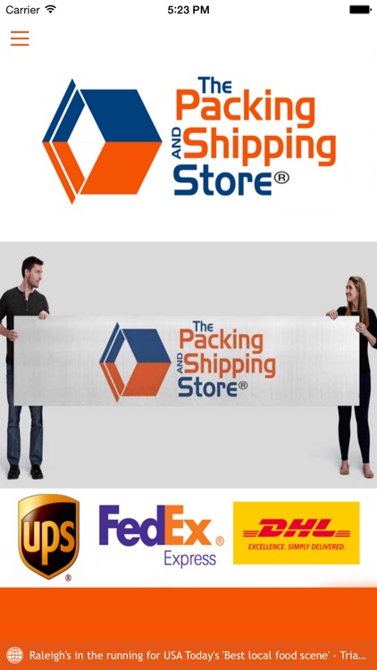The Shipping Store App