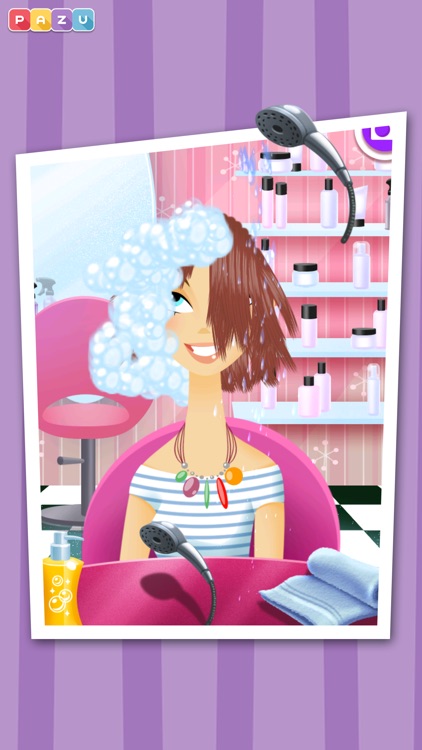 Girls Hair Salon - Hair Style & Makeover Game for Kids, by Pazu screenshot-3