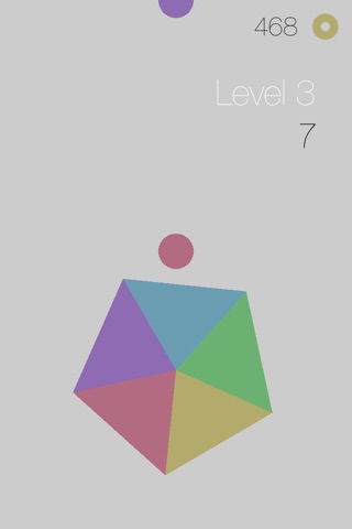 Color Crossy Balls - Cross the ball with a wheel of matching color screenshot 4