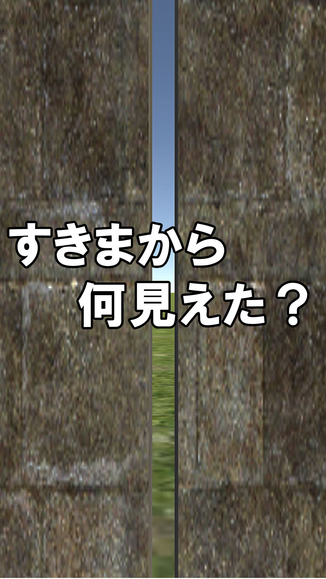 すきまから何見えた？ screenshot 3