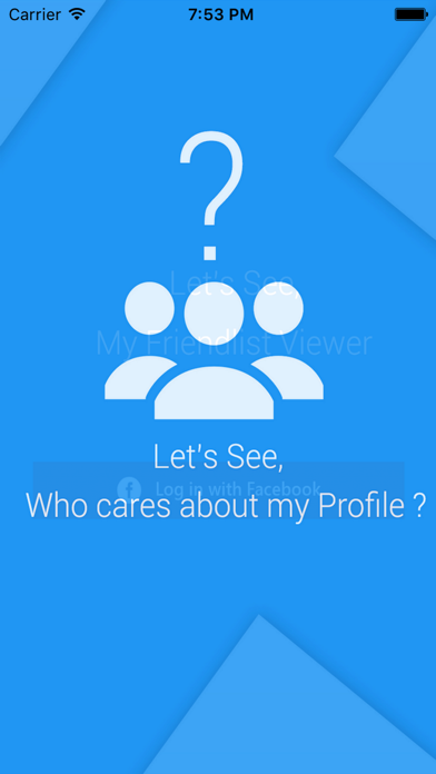 Screenshot #2 pour Who cares about my profile for FB