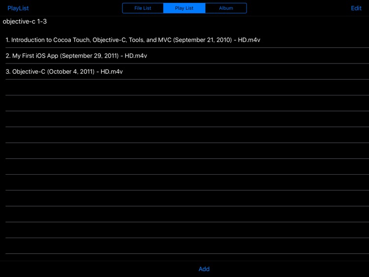 MP4 Video Player 9 for iPad screenshot-4