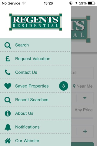 Regents Residential Property Search screenshot 4