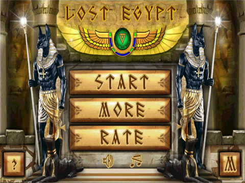 Египет Мрамор - храм Анубиса на iPad