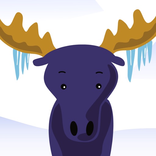 Winter puzzle for kids icon