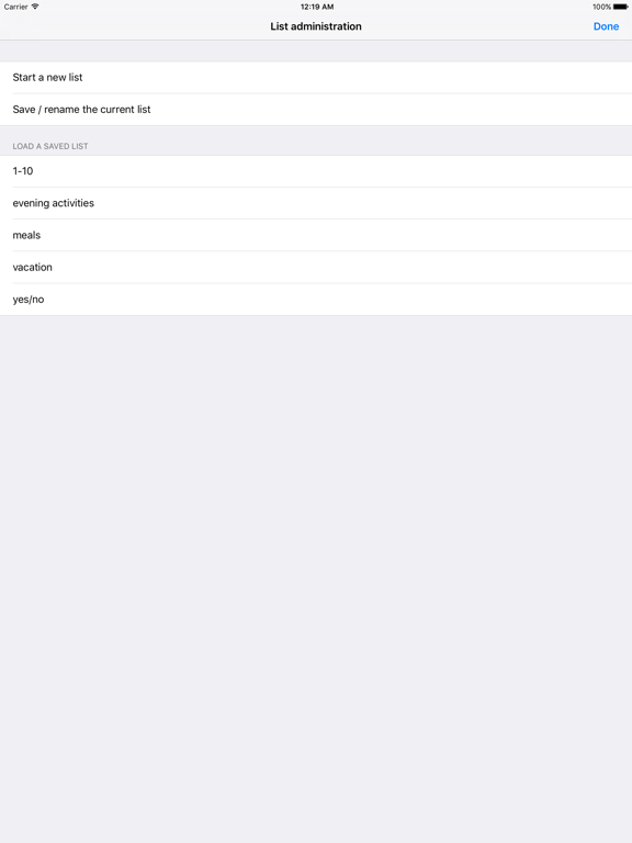 Screenshot #6 pour iDecide4u - let the app decide for you!
