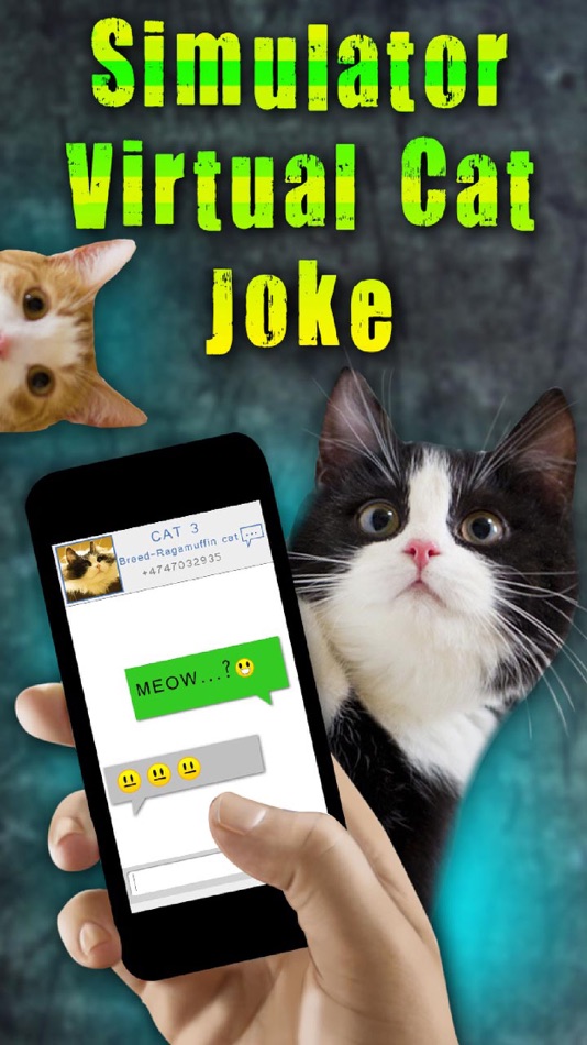 #1. Simulator Virtual Cat Joke (iOS) 由: Mariya Ivanova