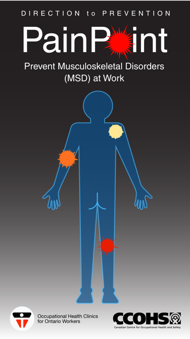 Screenshot #1 pour PainPoint – Prevent Work Injury