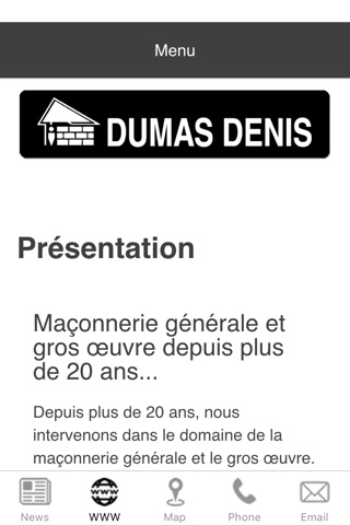 Maçonnerie Dumas Denis screenshot 2