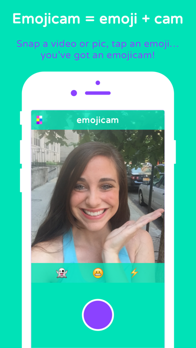 Emojicam - Make your emojis you iPhone screenshot 1 - Entertainment app