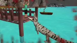 Game screenshot Wild Hungry Crocodile 3D. Swamp Aligator Attack in WildLife Simulator 2016 mod apk