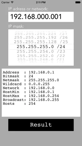 Game screenshot IPMask - network address calculator mod apk