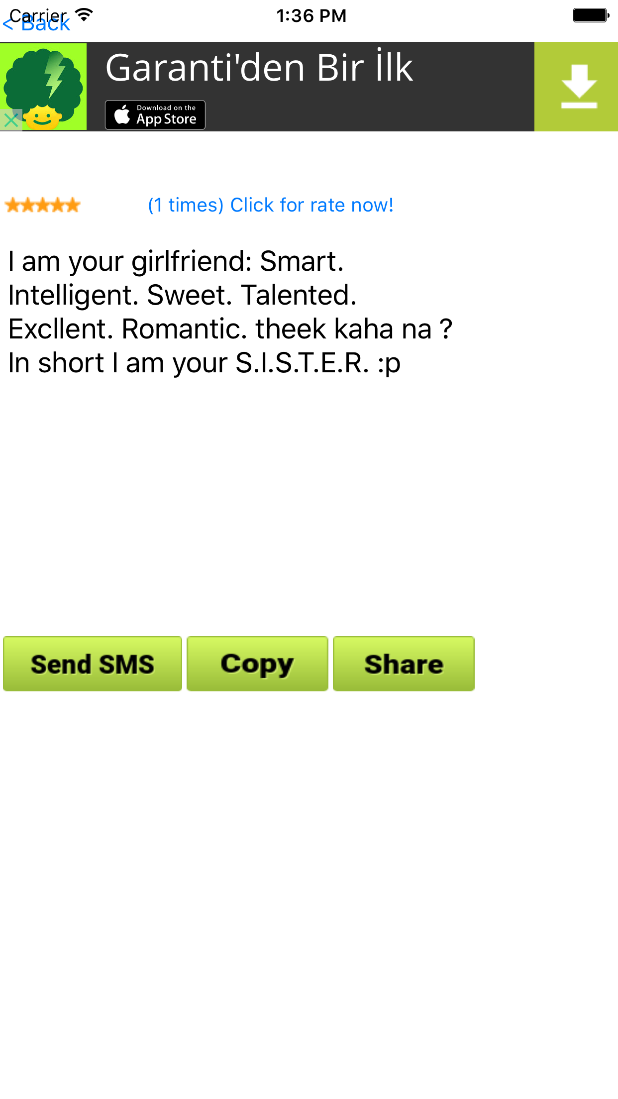 Free SMS Message Templates -  Useful for daily SMS