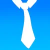 vTie - guide de cravate - tie a tie guide with style for business, interview, wedding, party icône