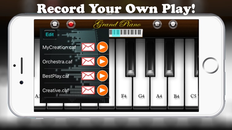 Virtual Piano Pro - Real Keyboard Music Maker with Chords Learning and Songs Recorder