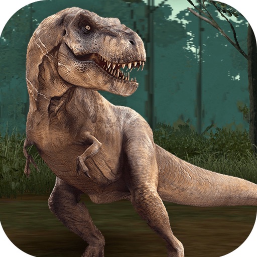 Extreme Wild Crazy Dino 3D shooter simulator game Icon
