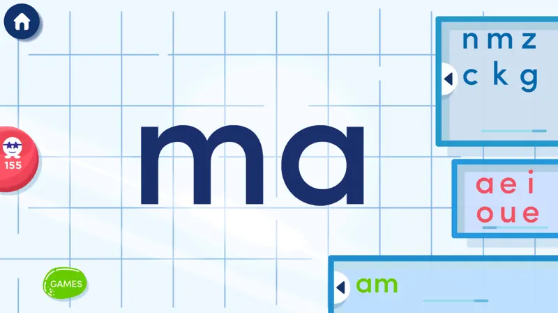 Montessori French Syllables - learn to read French words in a fun lab setting screenshot 2 of 5