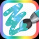 Draw Pad - Drawing, Paint, Doodle, Sketch & Scribble app icon - Education app for iPhone