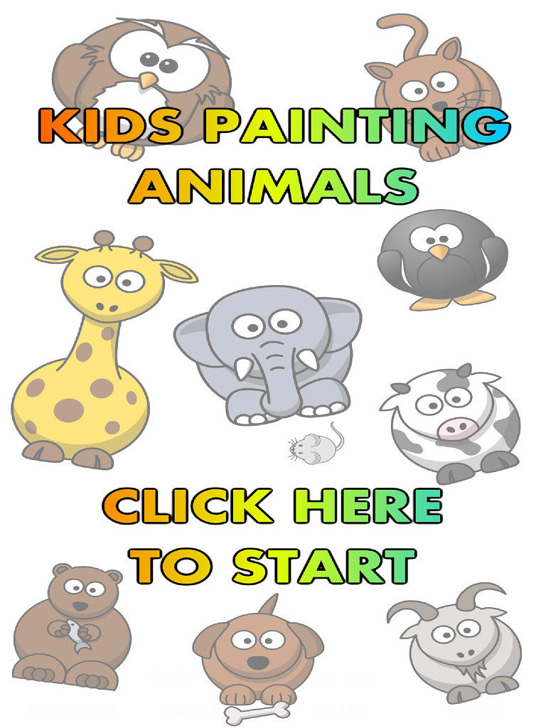 Kids Painting - Animals