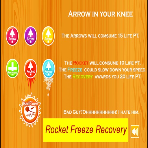 Rocket Freeze Recovery iOS App
