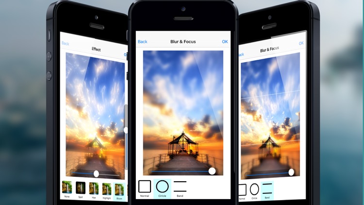 Photo Editor Pro : Change shape, size and color of your image and add sticker, effect to share or save it.
