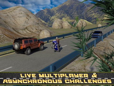 Screenshot #4 pour Moto Racer 3d With Traffic