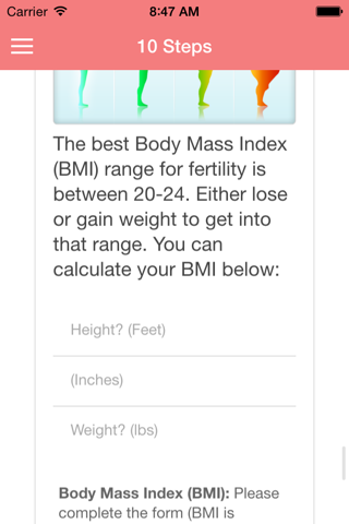 Fertility Diet Guide screenshot 3