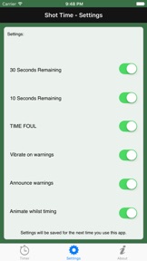 Shot Time Lite - Pool Timer screenshot