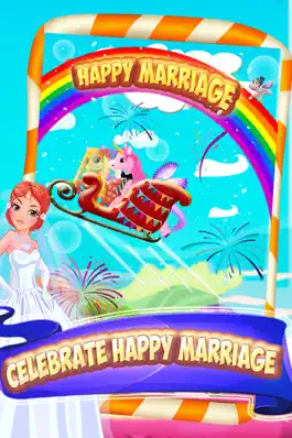 Game screenshot Unicorn & Пони день свадьбы - виртуальный питомец лошади брак макияж игры hack