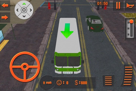 City Bus Transporter Simulator game screenshot 2