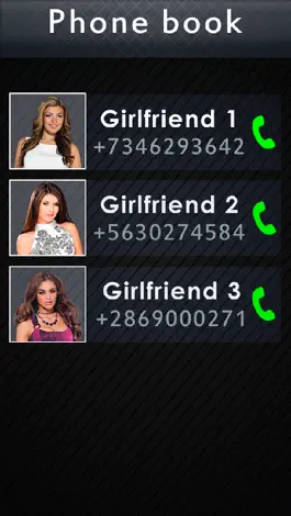 Game screenshot Fake Video Call Girlfriend hack