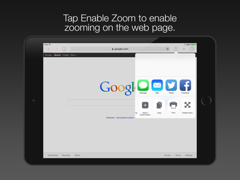 Screenshot #6 pour Enable Zoom App Extension
