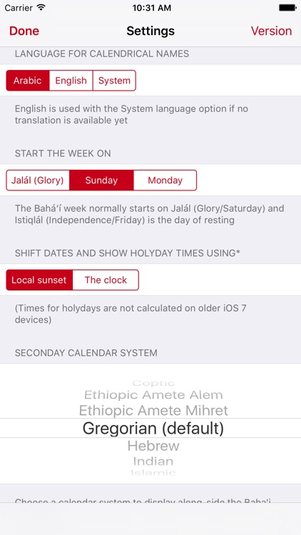 Bahá’í Calendar screenshot-3