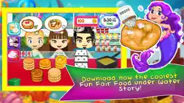 Game screenshot Mermaid Fair Food Maker Dash - fun salon cooking & star chef world games for girl kids! mod apk