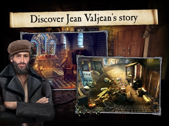 Les Misérables - Valjean's destiny - A Hidden Object Adventure iPad app afbeelding 2