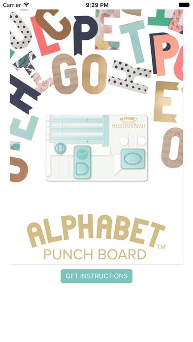 Screenshot #1 pour Alphabet Punch Board