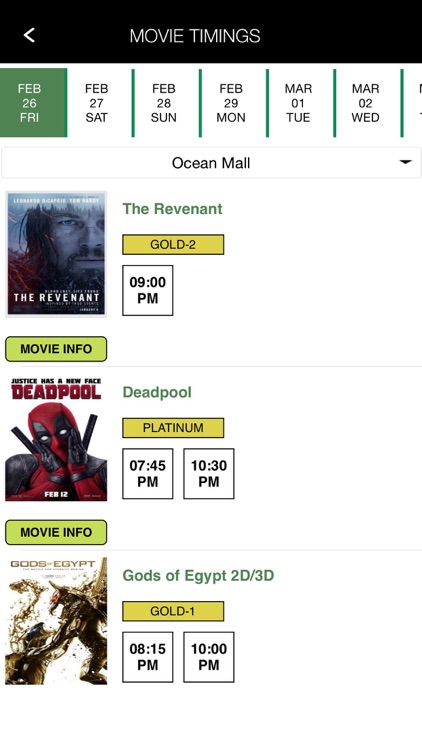 Cinepax - Movie Tickets screenshot-3