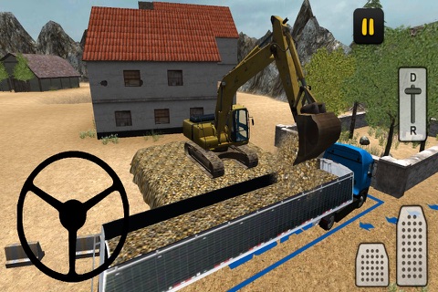 Construction Truck 3D: Gravel screenshot 2