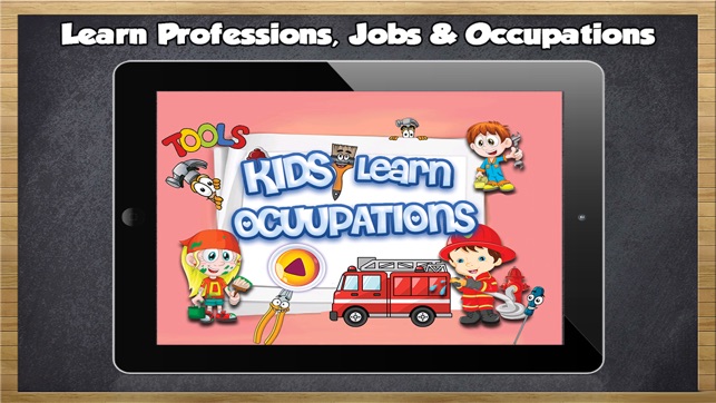 Learn Occupations & Professions For Kids(圖1)-速報App